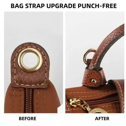 Bag Strap For Mini Longchamp Bag Shoulder Strap Dumpling Crossbody Bag Perforated Conversion Accessories For Punch-free Bag Stra