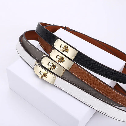 Dresses Waist Belts Accessories Belts for Women's 2024 New Leather Decorative Dresses Suits Coats Waist Cinching No Punching