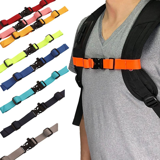 Backpack Chest Bag Strap Harness Adjustable Shoulder For Outdoor Camping Tactical Bags Straps Accessories