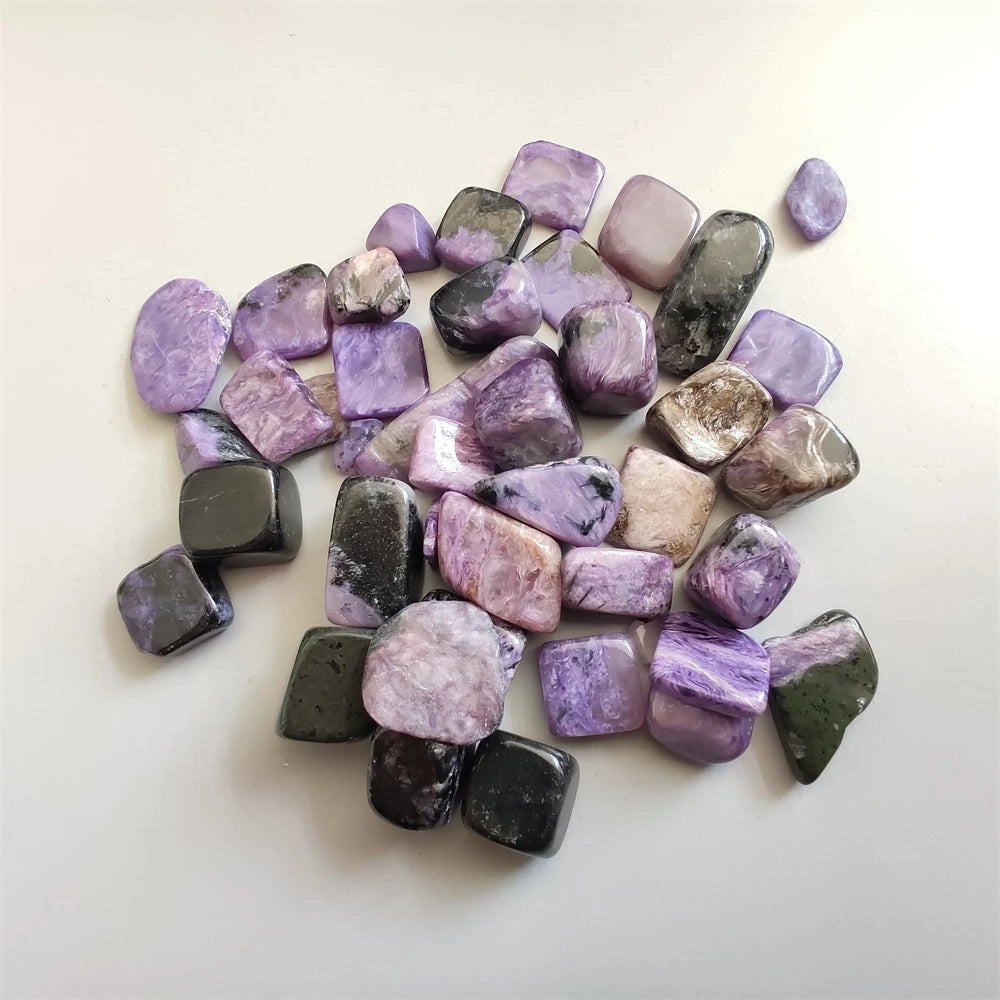 Natural Genuine Semi-precious Charoite Beads Irregular Natural Genuine Gemstone Purple Gem Healing Stone for Making Jewelry