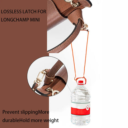 1 Set Bag Strap For Longchamp Mini Punch-free Genuine Leather Shoulder Strap Set Transformation Crossbody Strap Bag Accessories