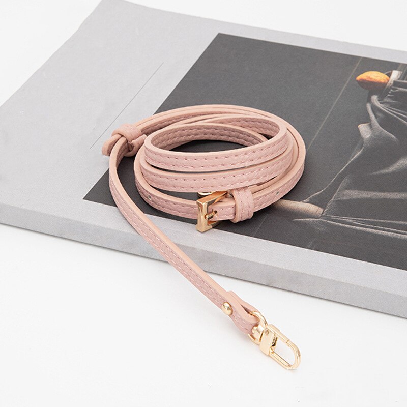 Elevate Your Style with Bag Transformation Accessories - Genuine Leather Mini Bag Strap