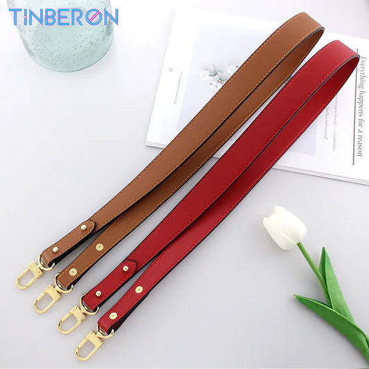 DIY Detachable Shoulder Strap TINBERON Bag Straps For Luxury Brand Bag Leather Handbag Handle Belt Strap 99cm Shoulder Bag Strap