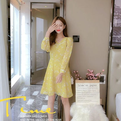 Woman Dress Soft Dresses for Women Yellow Holiday Mini Short Formal Occasion One-piece Trendy X Chic and Elegant Pretty Y2k G