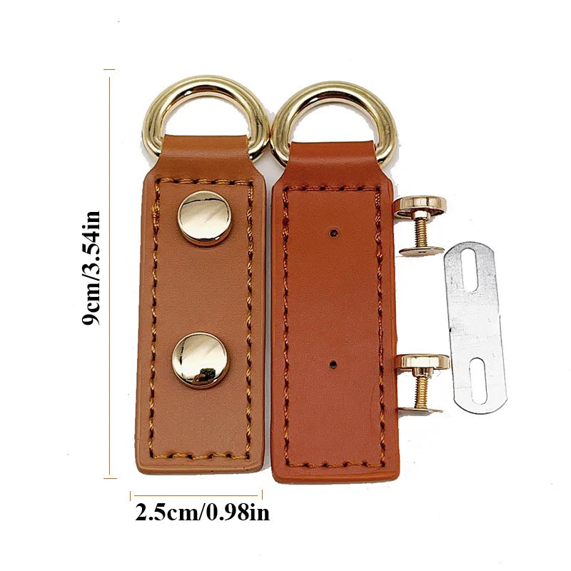 Fashion PU Leather Handmade Backpack Block Lock D Buckle Bag Belt Buckle DIY Replacement Bag Hardware Bag Accessories Wholesale