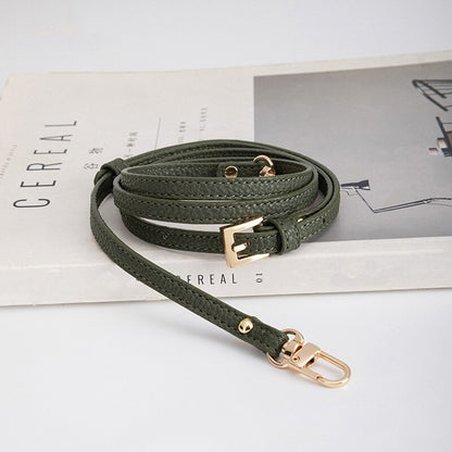 Elevate Your Style with Bag Transformation Accessories - Genuine Leather Mini Bag Strap