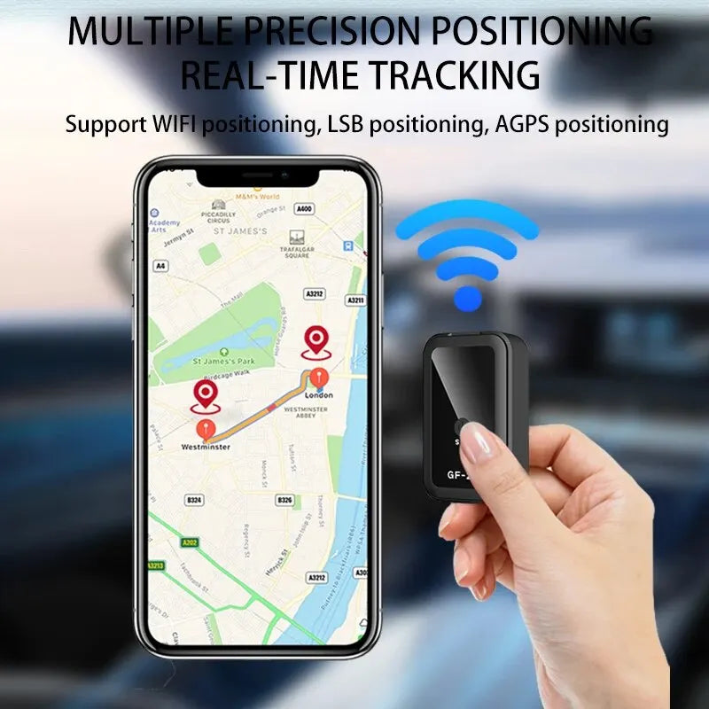 Smart Mini Gf22 GPS Magnetic Car Voice Tracker Anti-lost Control Device Locator Anti-lost Device Mini Precisionpositioningtool