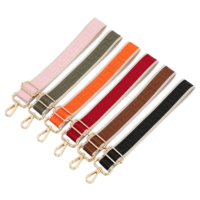 New Fashion Bag Replacement Shoulder Strap Accessory for Women's Bag Single Shoulder Crossbody Adjustable Strap Solid Color