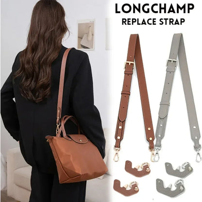 NEW Bag Strap For Longchamp Small Short Handle Bag Punch-free Modification Strap Crossbody Shoulder Strap