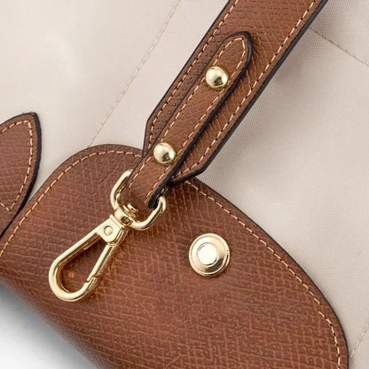 Bag Shoulder Strap For Longchamp Short Handle Bag Adjustable Free Punching Modified Messenger Strap Real Leather Shoulder Strap