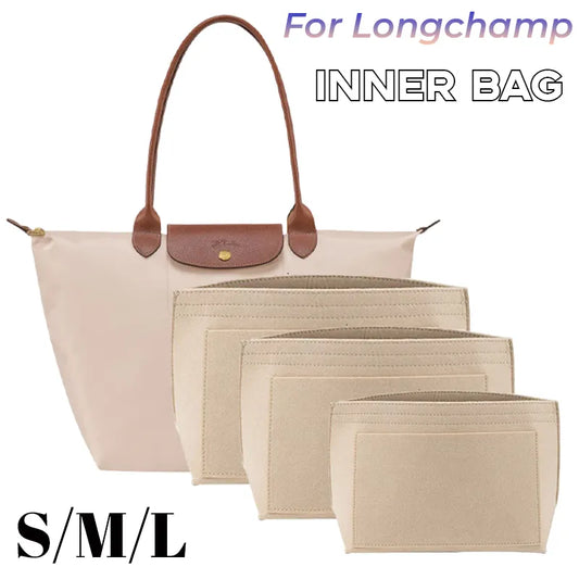 Bag Organizer For LONGCHAMP LE PLIAGE S/M/L Tote Bag Timid Bag Storage And Finishing Inner Bag Liner