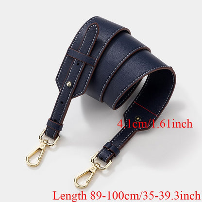 Adjustable Length Women Shoulder Bags Strap Accessories For Handbags Detachable Leather Bag Belt Straps Transformation Accessory