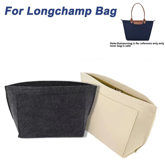 handbags accessories Insert Lining Cosmetic Bag Fits For LongChamp,Handbag Support Liner Organizer Makeup Pouch