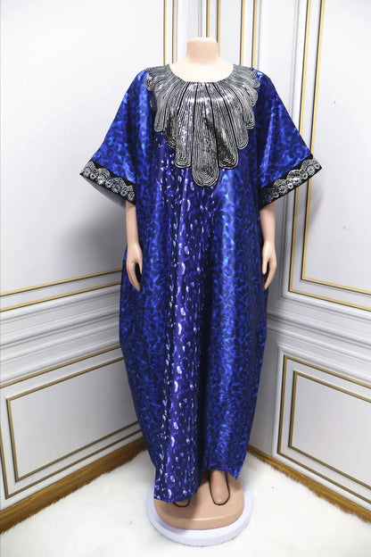 African Dresses for Women 2024 Muslim Fashion Abayas Boubou Dashiki Ankara Outfits Evening Gown Dubai Kaftan Abaya Robe Outfits