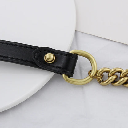 TINBERON Bag Chain Strap Handbag Handles Shoulder Straps Vintage Gold Bag Strap For Crossbody Luxury Designer Leather Bags Strap