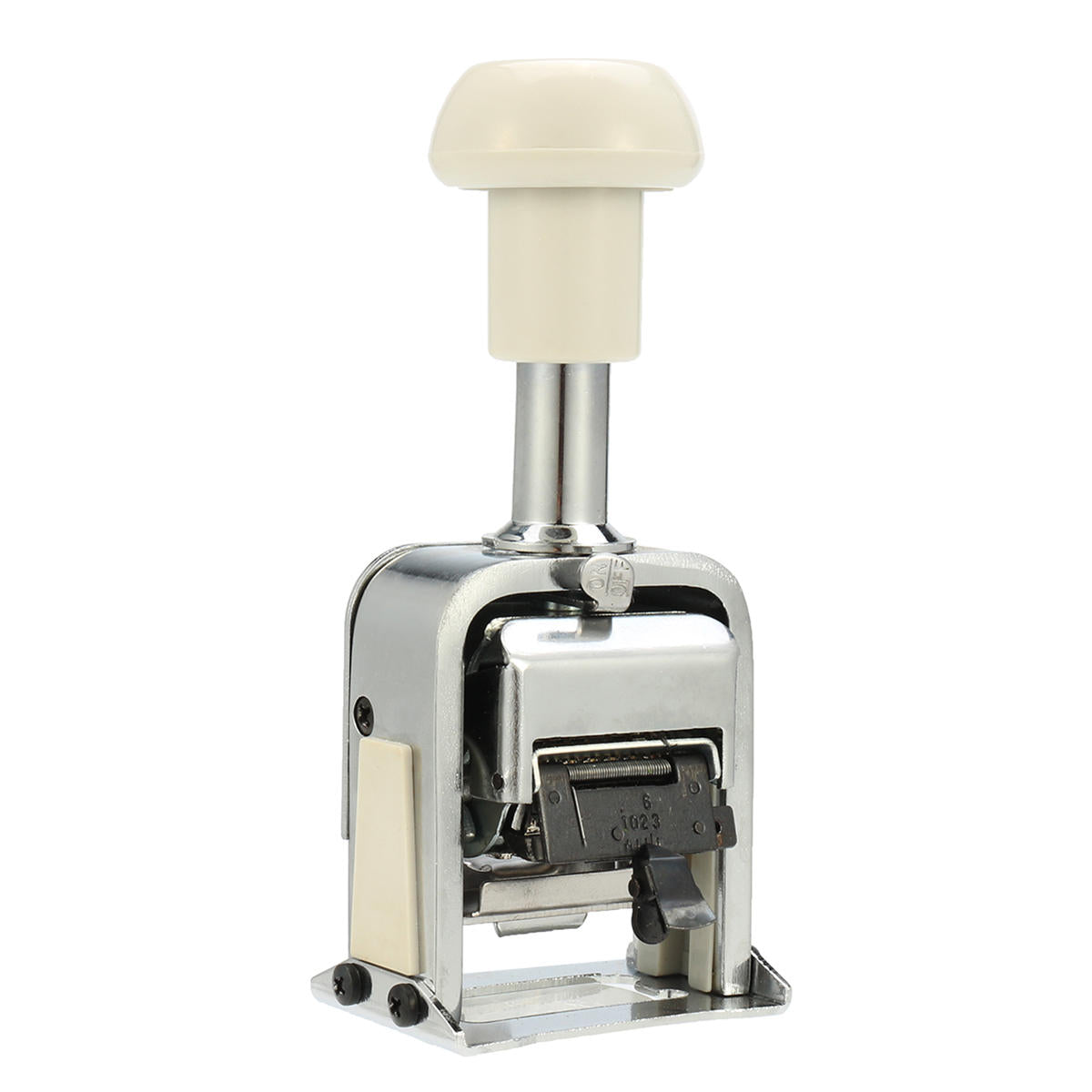 Self-Inking Automatic Numbering Machine Stamp: 7-Tool Set