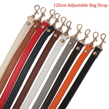 120cm Leather Shoulder Bag Handle Purse Strap Handbags Belt Strap Bag Accessory