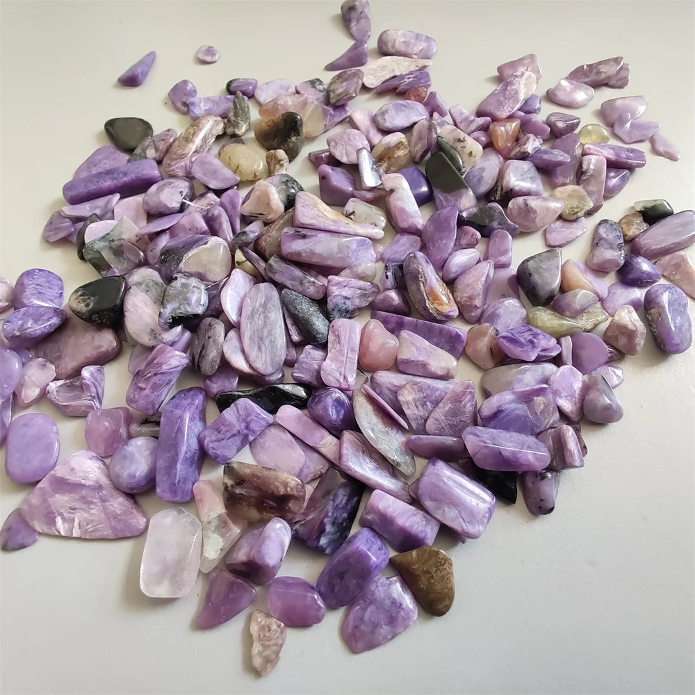 Natural Genuine Semi-precious Charoite Beads Irregular Natural Genuine Gemstone Purple Gem Healing Stone for Making Jewelry