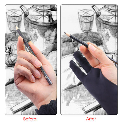 Versatile Anti-Fouling Drawing Gloves for Graphics and Tables