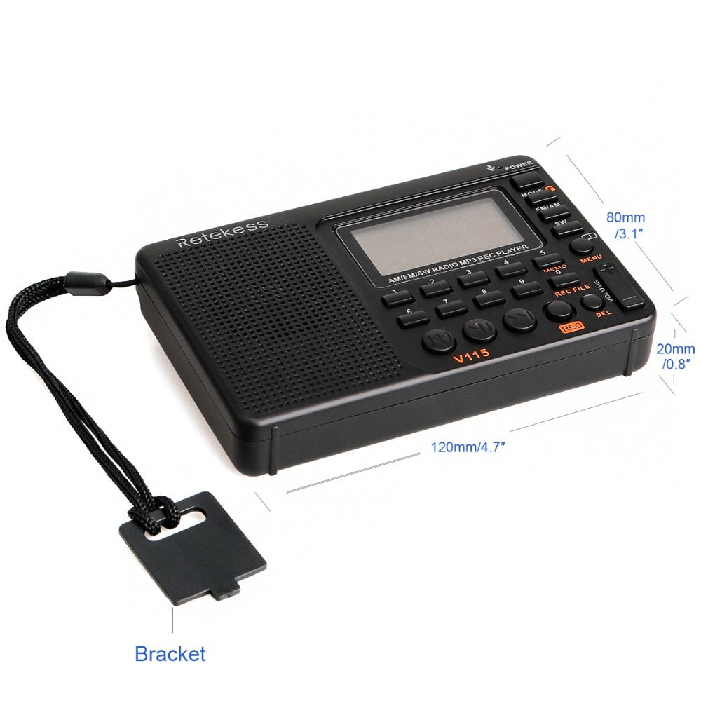 USB Radio Recorder Small Player