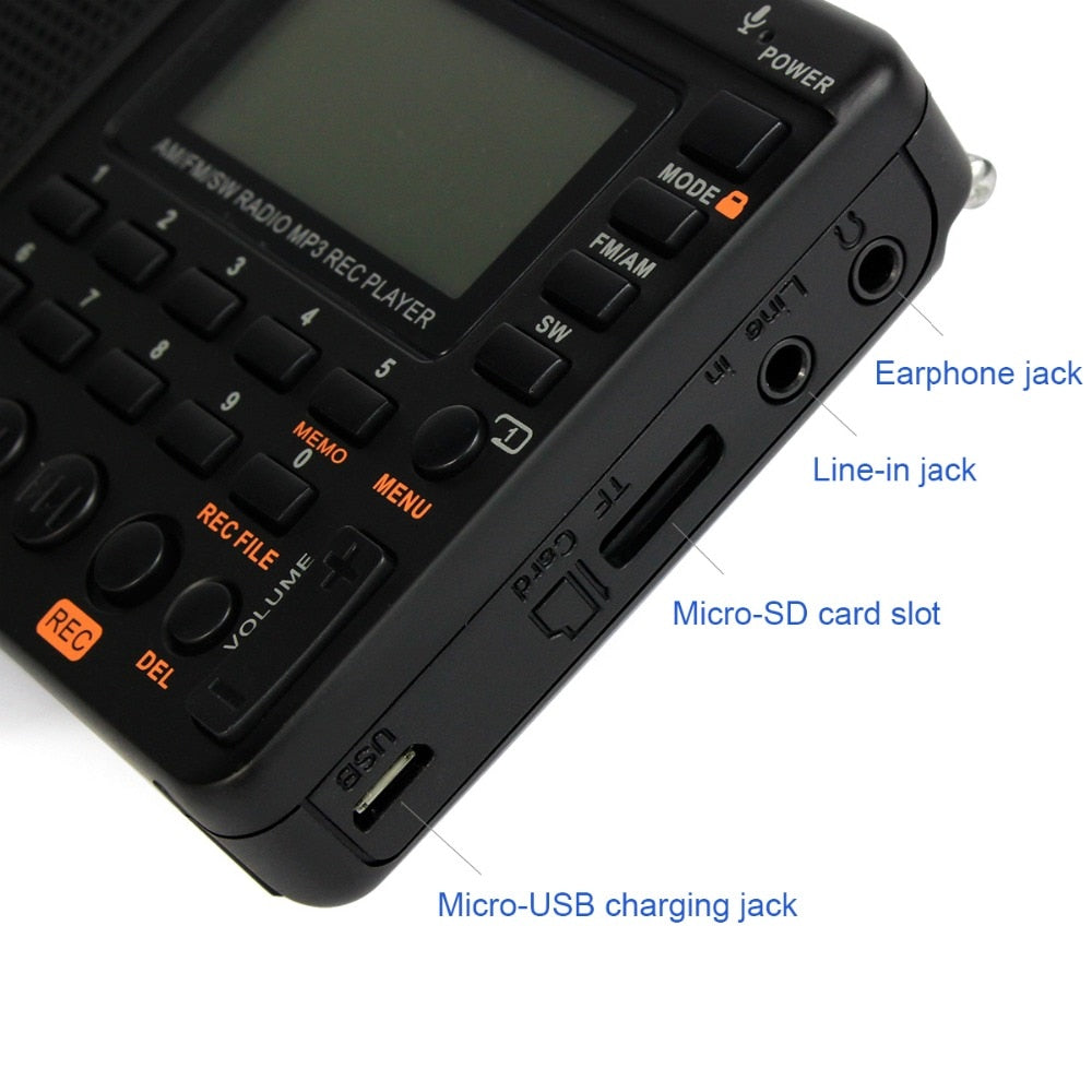 USB Radio Recorder Small Player