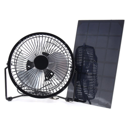 Portable Solar Powered Cooling Ventilation Fan