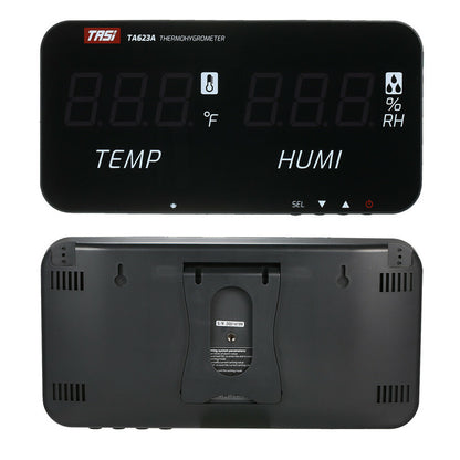 Smart Wall-Mounted TASI TA623A Thermo-Hygrometer for Industrial and Agricultural Use