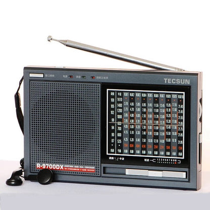 TECSUN R-9700DX: Portable 12-Band Radio with High Sensitivity and Built-In Speaker