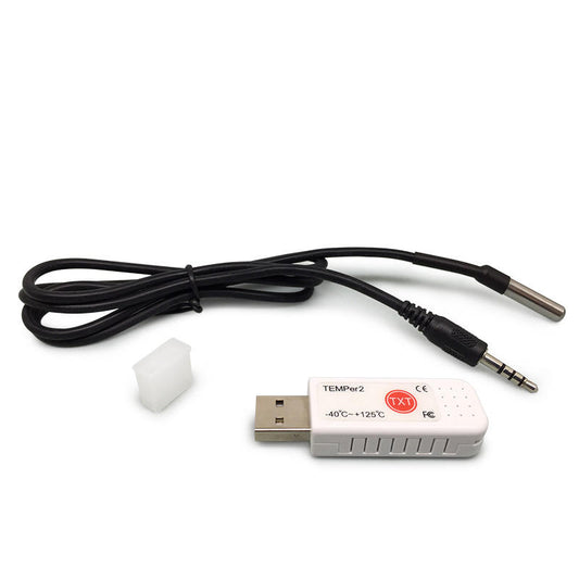 Waterproof USB Thermometer Recorder – Accurate Temperature Data Logging