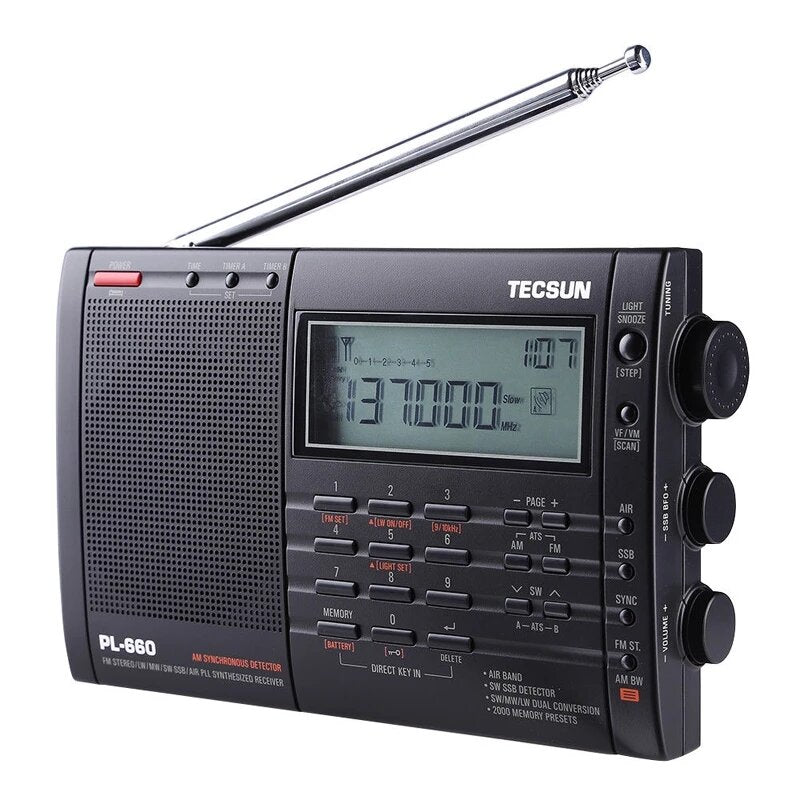 Tecsun PL-660 Stereo Radio with Full Band Digital Tuning