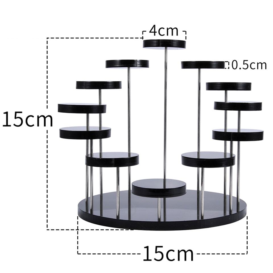 Premium Tiered Cupcake Stand – Elegant Dessert Display for Special Occasions