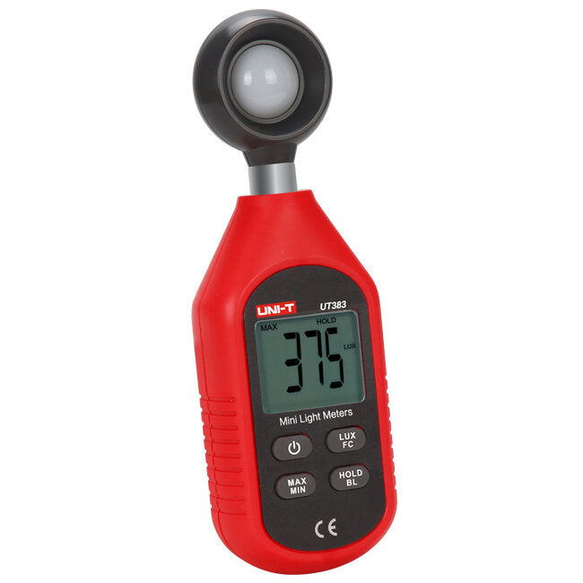 UNI-T UT383 Digital Mini Lux Light Meter: Handheld Testing Equipment