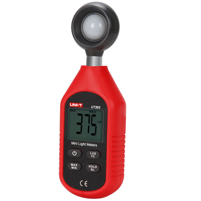 UNI-T UT383 Digital Mini Lux Light Meter: Handheld Testing Equipment