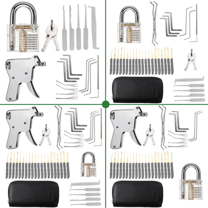 Locksmith Practice Tools: Lock Picks, Key Extractor, and Tool Kits