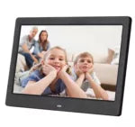 10-Inch HD Digital Photo Frame with LED Display and Movie Playback