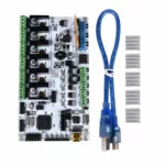 Upgraded Rumba Plus 12V 3D Printer Integrated Mainboard Control Board with 6xA4988 Stepper Driver