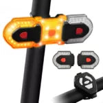 Wireless Waterproof Bike Safety Light – Front and Rear Turn Signal