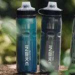 INBIKE Insulated Water Bottle for Mountain Biking & Sports, BPA-Free with Dust Cover