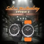 North Edge Evoque 2: Men’s Solar-Powered, Waterproof, Luminous Sports Watch