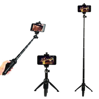 YUNTENG 992: Mini Tripod Selfie Stick with Bluetooth Remote