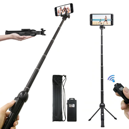 YUNTENG VCT992: Bluetooth Selfie Stick & Tripod – Wireless, Universal Compatibility