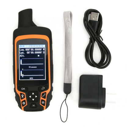 Handheld GPS Navigation with 2.4in TFT Display – Land Area Tester, US Plug