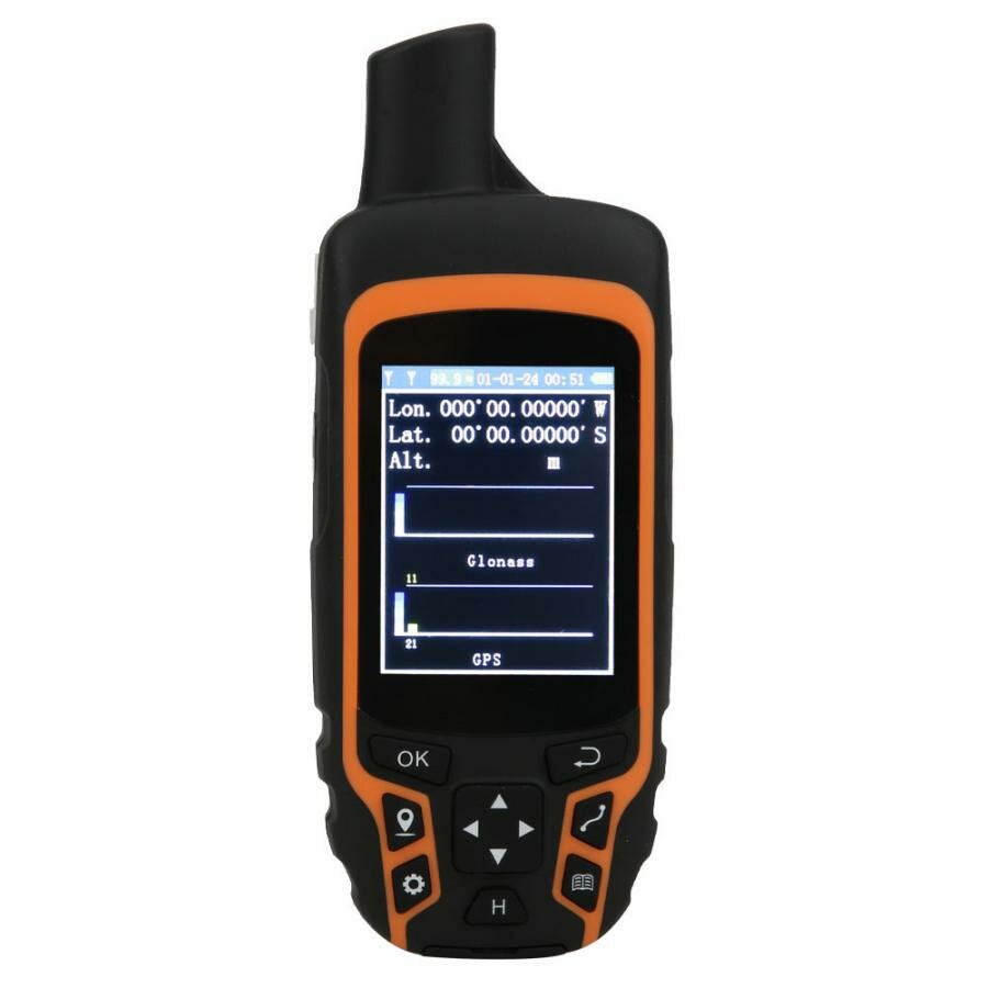 Handheld GPS Navigation with 2.4in TFT Display – Land Area Tester, US Plug