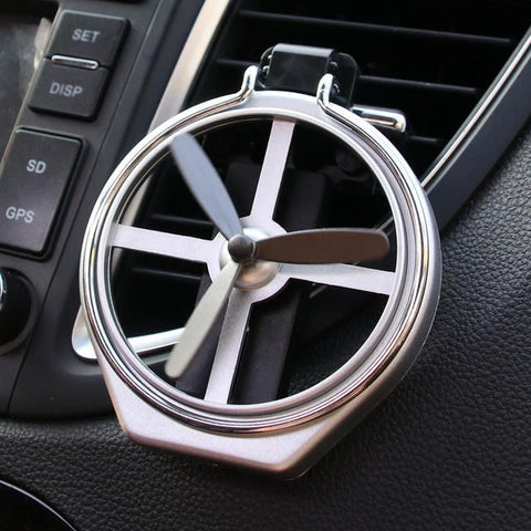 Universal Folding Car Air-Outlet Beverage Holder With Fan