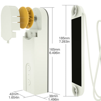 Moeshouse CM-LS: Smart Motorized Roller Blinds with Solar Panel & App Control