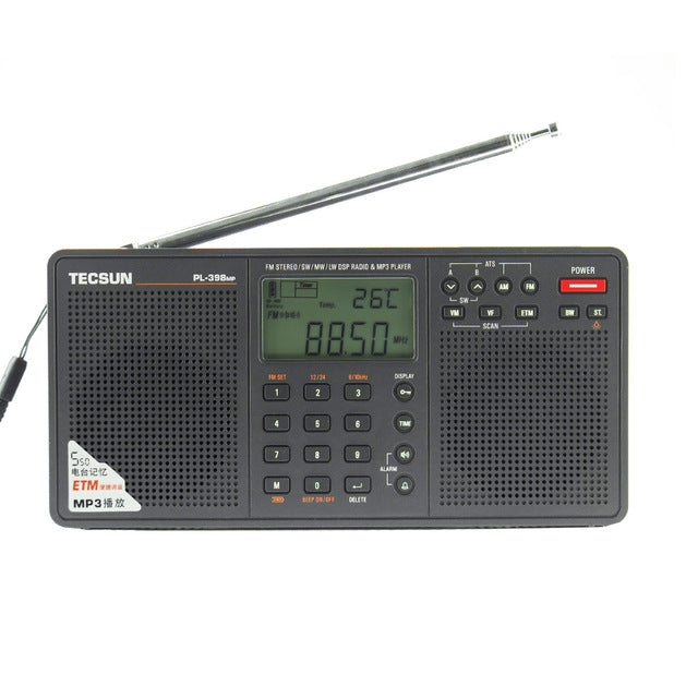 Tecsun Digital Tuning Radio Receiver – Full Band, Stereo FM/AM/SW, 2.2 Inch