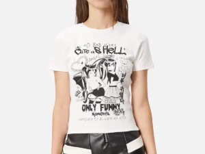 Anime T-Shirt Printed Short Sleeve